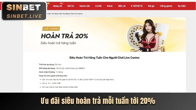 Chương trình VIP với đặc quyền riêng